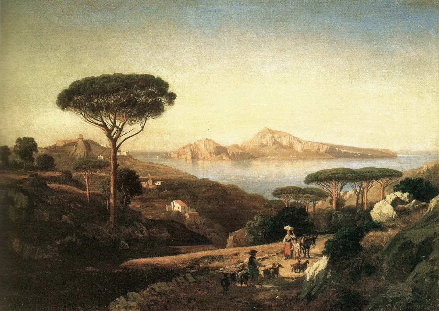 Capri veduta da Massa